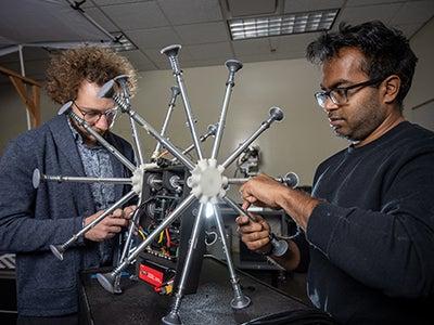 College of Engineering (COEN), Mechanical and Biomedical Engineering (MBE), Akyut Satici’s Robot Control Lab